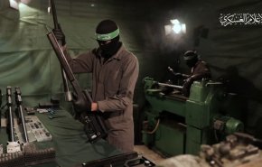 ویدئویی که قسام از کارگاه ساخت‌ سلاح خود در اعماق زمین منتشر کرد