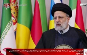 رییسی: دستان آمریکایی ها به خون فلسطینیان آغشته است