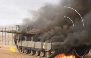 انهدام ۳ تانک مرکاوا و حمله راکتی به ارتش رژیم اسرائیل