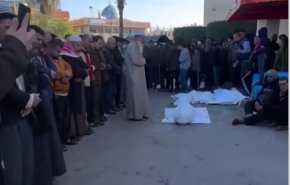 این صحنه هر روز صبح در غزه تکرار می شود + فیلم