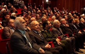 گزارش العالم از مراسم سالگرد شهادت «فرماندهان پیروزی» در دمشق+ویدئو