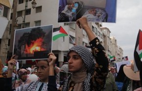 تظاهرات در 56 شهر مغرب علیه جنایات اسرائیل در غزه