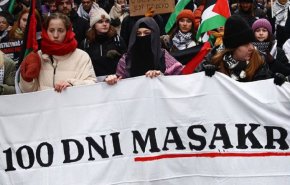 تظاهرات همبستگی با غزه در لهستان + عکس