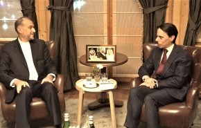 دیدار امیرعبدالهیان با فیصل بن فرحان در حاشیه اجلاس داووس
