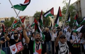 تظاهرات مردم بحرین در حمایت از فلسطین و یمن
