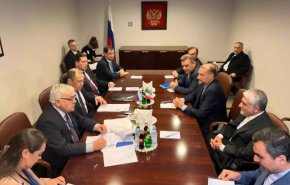 دیدار وزیران خارجه ایران و روسیه در نیویورک + فیلم 