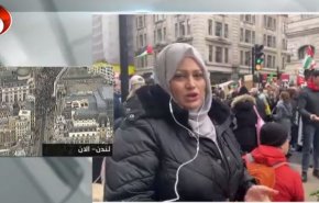 گزارش العالم از تظاهرات شهروندان انگلیس علیه جنگ غزه در لندن