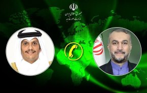 گفت وگوی وزیران خارجه ایران و قطر در مورد ابتکارات آتش بس در غزه