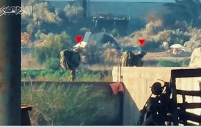 شلیک تک تیرانداز قسام به دو نظامی صهیونیستی در غرب خان‌یونس 
