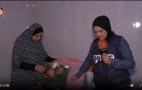 گریه کودک فلسطینی در گفتگو با خبرنگار العالم/ یحیی تنها بازمانده یک خانواده بزرگ است + فیلم