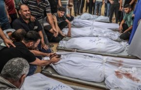 شهادت ۱۲ فلسطینی در شهر دیرالبلح غزه