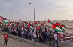 تداوم خروش مردم بحرین علیه رژیم صهیونیستی و عادی‌سازی روابط منامه - تل آویو