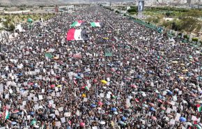 15 محافظة يمنية تخرج بالتظاهر نصرة لغزة + فيديو