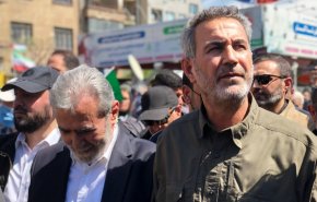 حضور زیاد نخاله و ابوفدک در راهپیمایی روز قدس در تهران
