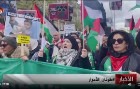 گزارش العالم از راهپیمایی فرانسوی ها علیه رژیم صهیونیستی در روز جهانی قدس +فیلم و عکس