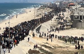 زخمی شدن چند آواره فلسطینی در حمله نظامیان صهیونیست به غرب غزه + تصاویر 