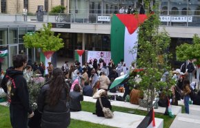 جنبش دانشجویی ضدصهیونیستی به فرانسه رسید