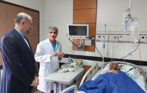 عیادت امیرعبداللهیان از دیپلمات مجروح شده سوری