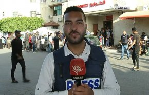 گزارش العالم از بمباران یک مرکز تدارکاتی درمجاورت آنروا درغزه 