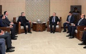 دیدار علی باقری با وزیر خارجه سوریه در دمشق 
