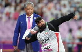 مهدی صابری در پرتاب وزنه آسیا طلایی شد