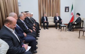 دیدار رئیس دفتر سیاسی حماس و دبیرکل جنبش جهاد اسلامی فلسطین با رهبر انقلاب
