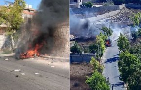 ۲ شهید و ۳ زخمی در حمله پهپادی به یک خودرو در جنوب لبنان
