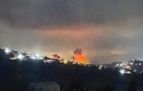 حملات هوایی جنون‌آمیز رژیم اشغالگر به 14 منطقه جنوب لبنان+ فیلم