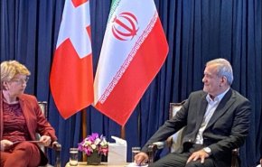 دیدار پزشکیان با رئیس‌جمهور سوئیس
