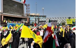 تجمع محکومیت ترور سید حسن نصرالله و قدردانی از عملیات 