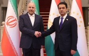 دیدار قالیباف با همتای تاجیک خود در دوشنبه 