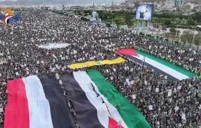 تظاهرات میلیونی یمنی‌ها در حمايت از فلسطین و لبنان
