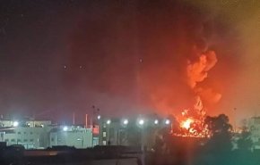 انفجار در فرودگاه نظامی خلخله سوریه
