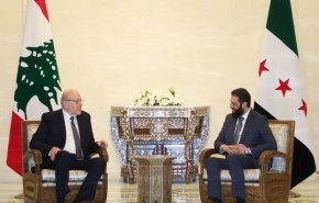 گفت وگوی میقاتی با الجولانی در سفر به دمشق
