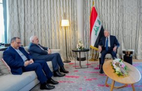 دیدار ظریف با رئیس‌جمهور عراق در داووس
