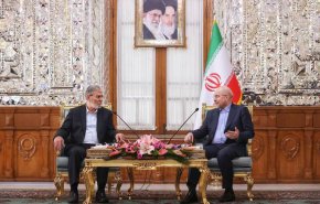 دیدار دبیرکل جهاد اسلامی فلسطین با قالیباف