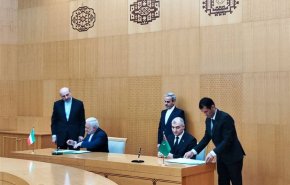 امضای یادداشت تفاهم بین ایران و ترکمنستان
