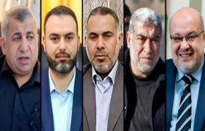شهادت ۵ تن از اعضای جنبش حماس در تجاوز صهیونیست‌ها به غزه

