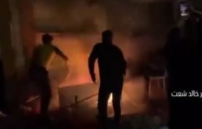 حمله هوایی رژیم صهیونیستی به چادر خبرنگاران در خان‌یونس و شهادت 2 خبرنگار + فیلم