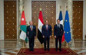 تاکید سران اردن، مصر و فرانسه بر لزوم توقف هرچه‌ سریع‌تر جنگ غزه
