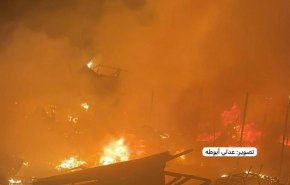 رژیم صهیونیستی فلسطینیان را زنده در آتش سوزاند/ شهادت ۲۳ نفر در خان یونس + تصاویر و فیلم