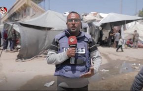 گزارش العالم از کوچاندن فلسطینیان غزه واسکان آنها درمیان زباله ها+ویدئو