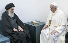دفتر آیت الله سیستانی درگذشت پاپ فرانسیس را تسلیت گفت