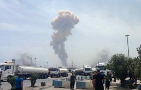  انفجار چند کانتینر و شعله‌ ور شدن دوبارۀ آتش در بندر شهید رجایی+ ویدیو