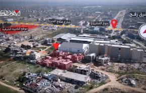 انتشار فیلم عملیات کمین علیه نظامیان صهیونیست در جنوب نوار غزه 
