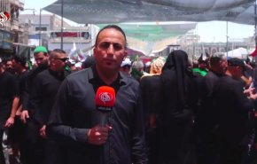 بالفيديو.. ملايين المعزين يحيون ذكرى واقعة الطف في كربلاء المقدسة.

