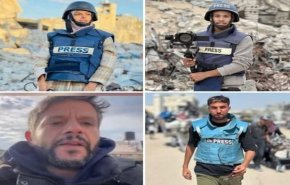 شهادت ۴ خبرنگار در حمله هوایی صهیونیست‌ها به بیمارستان «ناصر» غزه+فیلم