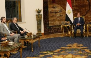 دیدار وزیر امور خارجه با رئیس‌جمهور مصر
