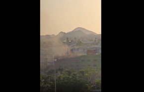 ۲۴ شهرک نشین در اصابت پهباد یمنی به ایلات اشغالی زخمی شدند+ فیلم