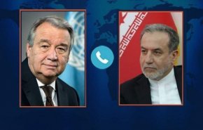 گفت وگوی تلفنی وزیر امور خارجه جمهوری اسلامی ایران و دبیرکل سازمان ملل متحد